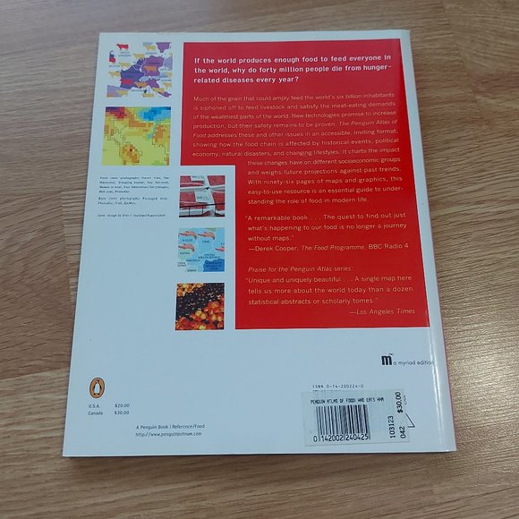 The Penguin Atlas Of Food Paperback - Picture 2 of 7